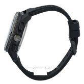 Alexandre Christie AC 9404 MH Black List Yellow Rubber Strap